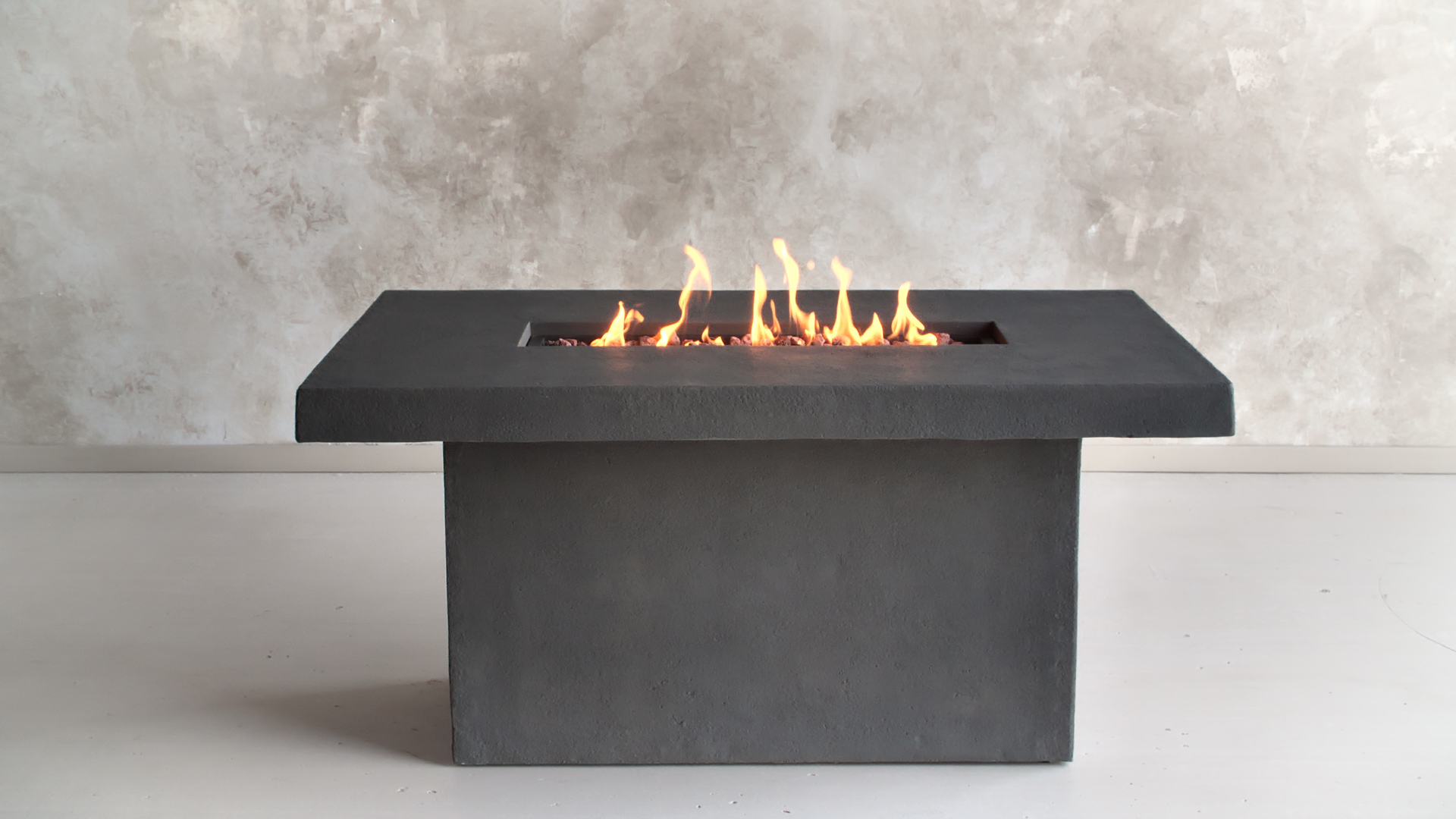 Ventura Rectangle Propane Natural Gas Fire Table